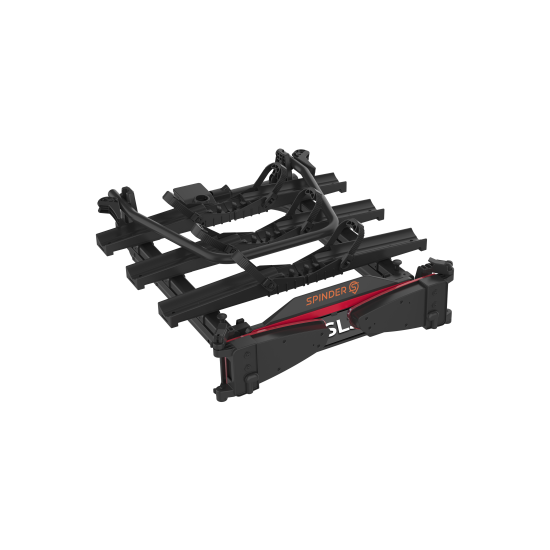 Bagażnik platforma rowerowa na hak SPINDER SL3 LED | przesuwny i składany